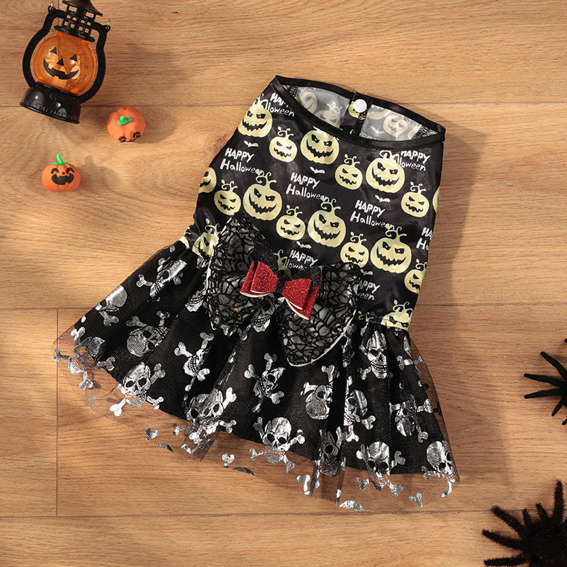 Mesh Bow Skirt