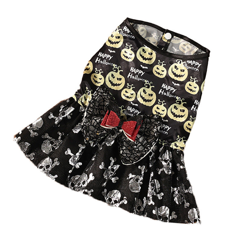 Mesh Bow Skirt